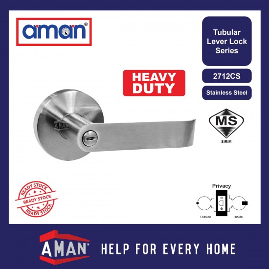 AMAN Heavy Duty Tubular Lever Lock - 2711 Series