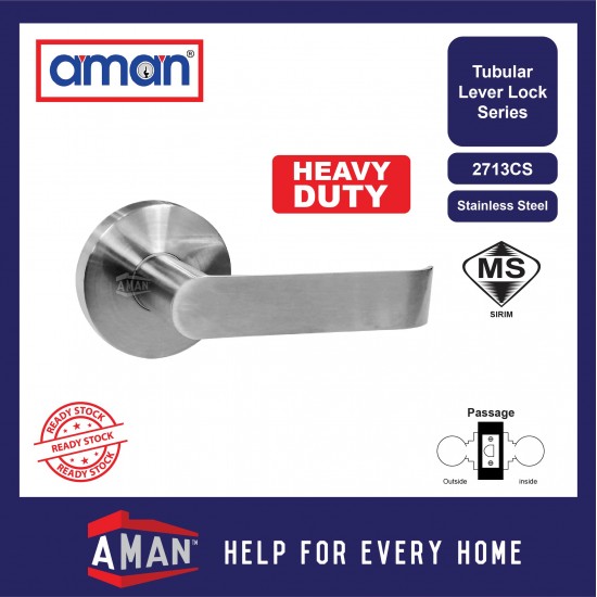 AMAN Heavy Duty Tubular Lever Lock - 2711 Series