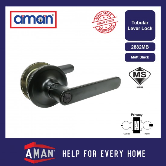 AMAN Heavy Duty Tubular Lever Lock - 2881 Series