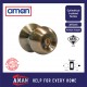 AMAN Cylindrical Door Knob Lock Set SIRIM - 3871 Series