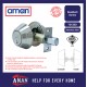 AMAN Deadbolt Lock Internal Function Single Side Cylinder Double Side Cylinder SIRIM - 7300 Series