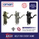 AMAN Narrow Stile Lever Mortise Lockset