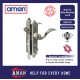 AMAN Narrow Stile Lever Mortise Lockset