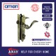 AMAN Narrow Stile Lever Mortise Lockset