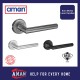 AMAN SUS 304 Stainless Steel Lever Euro Mortise Lockset 