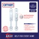 AMAN Solid Stainless Steel Double Entrance Handleset With Mortise Lockcase