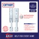 AMAN Solid Stainless Steel Double Entrance Handleset With Mortise Lockcase
