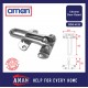 AMAN 200 Degree Wide Angle Sight Chrome Door Viewer With Cover / Door Guard