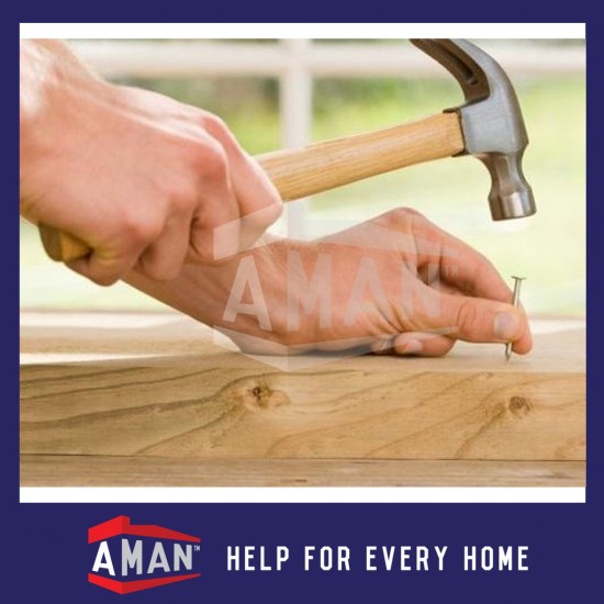 AMAN Grooved Shank Concreate Nail Wall Nail Paku Simen Paku Cement Paku Dinding Paku Batu 1" 1.5" 2" 2.5"