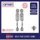 AMAN Double Deadbolt Double Locking Entrance Handleset