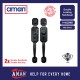 AMAN Double Deadbolt Double Locking Entrance Handleset