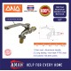 ANA Lever Bib Cock Ball Cock Aluminium Handle Washing Machine Faucet 1/2'' 3/4"
