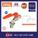 ANA Lever Bib Cock Ball Cock Aluminium Handle Washing Machine Faucet 1/2'' 3/4"