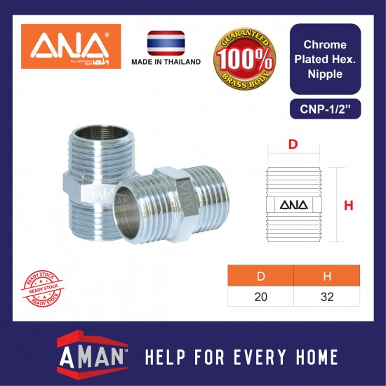 ANA Chrome Socket FM / Hex Nipple / Equal Socket