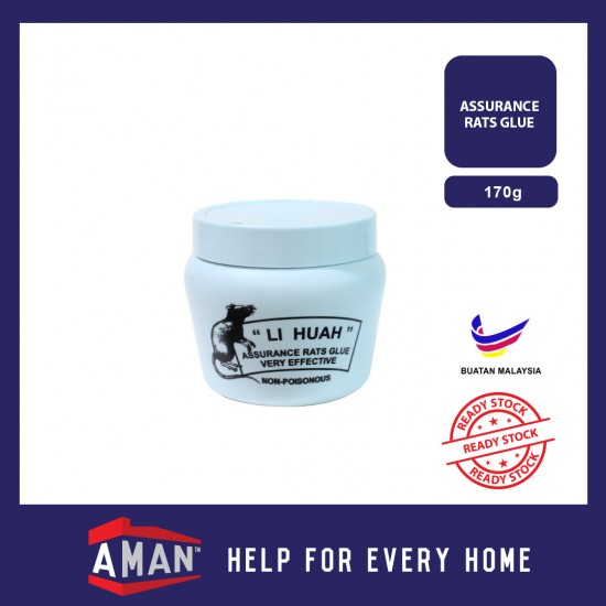 LI HUAH Non Toxic Non Poisonous Odourless Rat Glue / Mouse Glue / Mice Glue / Gam Tikus 170gm / 330gm