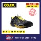 COLEX SLY-500 Steel Toe Cap Kevlar Sole Low Cut Sport Series Safety Shoes Kasut (Yellow)