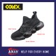 COLEX Sporty Safety Shoes Safety Boots Kevlar Sole Anti Slip Anti Smash Lightweight Breathable Steel Toe