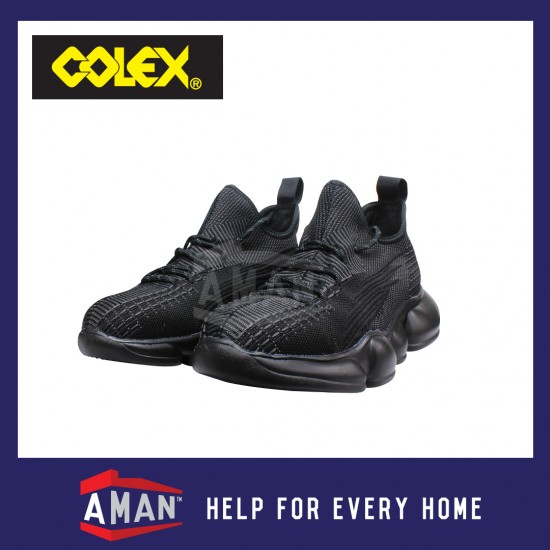 COLEX Sporty Safety Shoes Safety Boots Kevlar Sole Anti Slip Anti Smash Lightweight Breathable Steel Toe