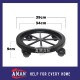 4 Wheel PVC Heavy Duty Gas Roller / Gas Stand / Gas Roller Base Kitchen Storage Organizers / 4 Castors Gas Cylinder Rack