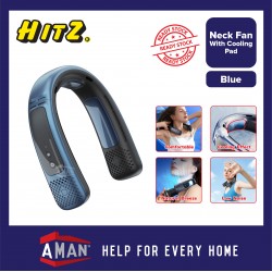 HITZ Portable Neck Fan With Cooling Pad