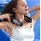 HITZ Portable Neck Fan With Cooling Pad