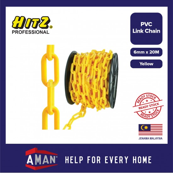 HITZ PVC Plastic Chain 6mm x 20m