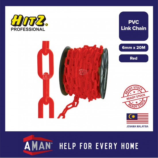 HITZ PVC Plastic Chain 6mm x 20m