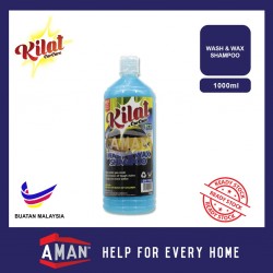 KILAT Car Care Eco Wash and Wax Shampoo 1L
