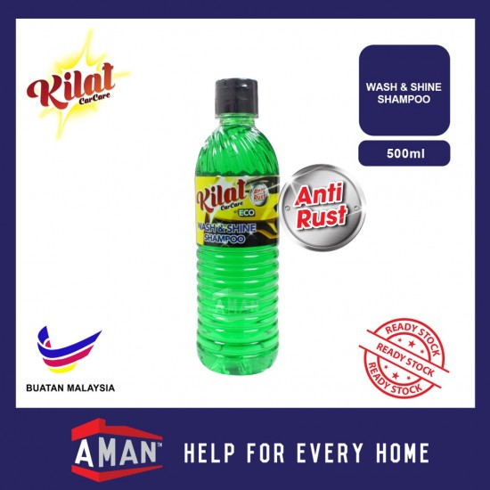 KILAT Car Care Eco Wash and Shine Shampoo 500ml
