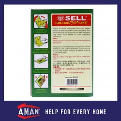 Original SELL Mouse Trap Kertas Gam Tikus EXTRA Lekat Mouse Glue Trap Rat Trap Mice Trap 1Pcs