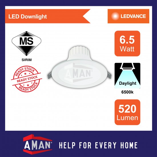 OSRAM 6.5W LED VALUE DOWNLIGHT 4" 6Pcs