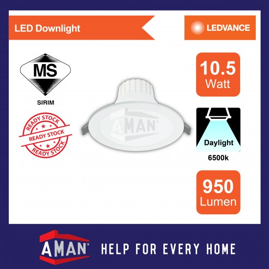 OSRAM 10.5W LED VALUE DOWNLIGHT 6" 10Pcs