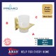 PREMIO Aluminium Single Tumbler Holder - Gold