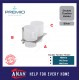 PREMIO Aluminium Double Tumbler Holder - Silver