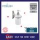 PREMIO Aluminium Liquid Soap Dispenser Rack - Silver