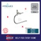 PREMIO Aluminium Towel Hanger - Silver