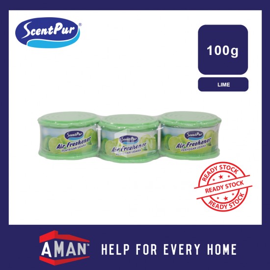 ScentPur 3 In 1 Air Freshener Gel 100g Combo Pack 3Pcs In 1 Pack Scent Pur