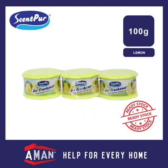 ScentPur 3 In 1 Air Freshener Gel 100g Combo Pack 3Pcs In 1 Pack Scent Pur