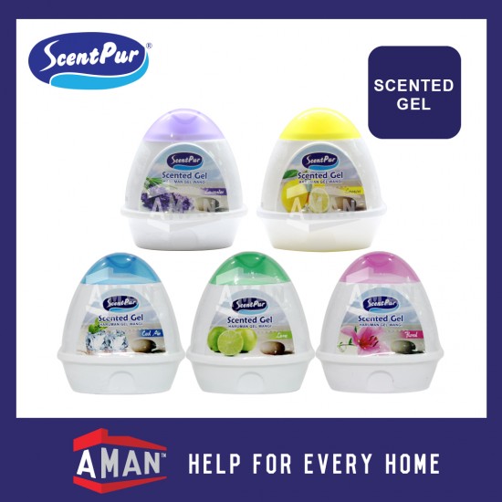 ScentPur Air Freshener Room Fresh Scented Gel Refreshing 210g Scent Pur