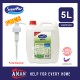 ScentPur Instand Hand Sanitizer Sanitiser Drum Tin 5L Liquid Type Refill Pack