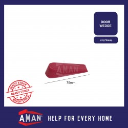 Rubber Door Wedge Stopper 3" / 4" / 5" (1Pcs)