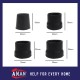 Rubber Round Outer Insert Quality Outer Rubber Cover Cap Furniture Foot Leg Floor Protector Leg Toe Cap Anti Scratch