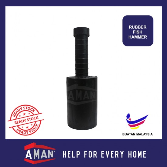 Rubber Fish Bone Hammer / Getah Tukul Ikan / Penukul Tulang / Penebuk / Tukul