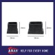 Rubber Square Inner Insert Quality Rubber Cover Cap Furniture Foot Leg Floor Protector Toe Cap Anti Scratch 2pcs