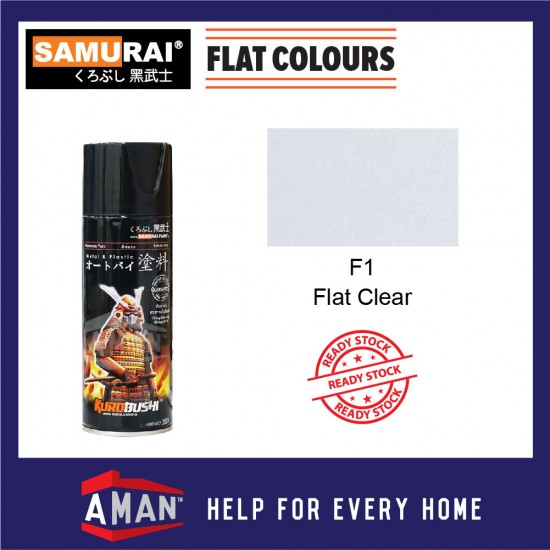 Samurai Spray Paint Flat Colour 400ml