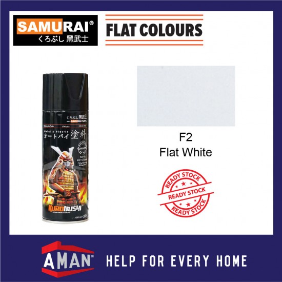 Samurai Spray Paint Flat Colour 400ml