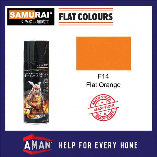 Samurai Spray Paint Flat Colour 400ml