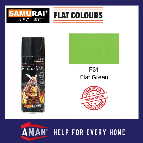 Samurai Spray Paint Flat Colour 400ml