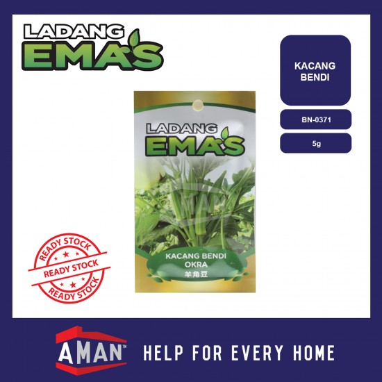 Ladang Emas Biji Benih Kacang Bendi / Okra Seed