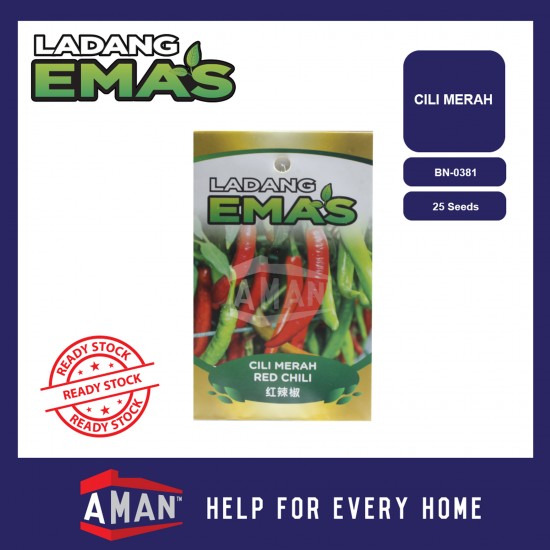 Ladang Emas Biji Benih Cili Merah / Red Chili Seed
